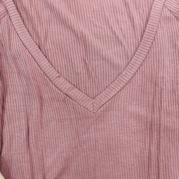 Al'tard State Flare Sleeve Ribbed Top - Picture 4 of 4